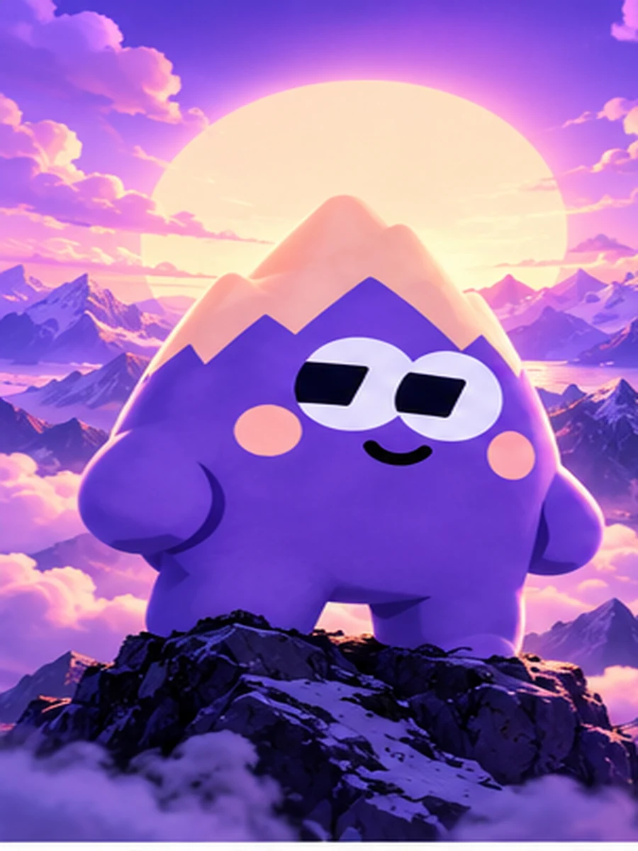 FomGlow on a mountain